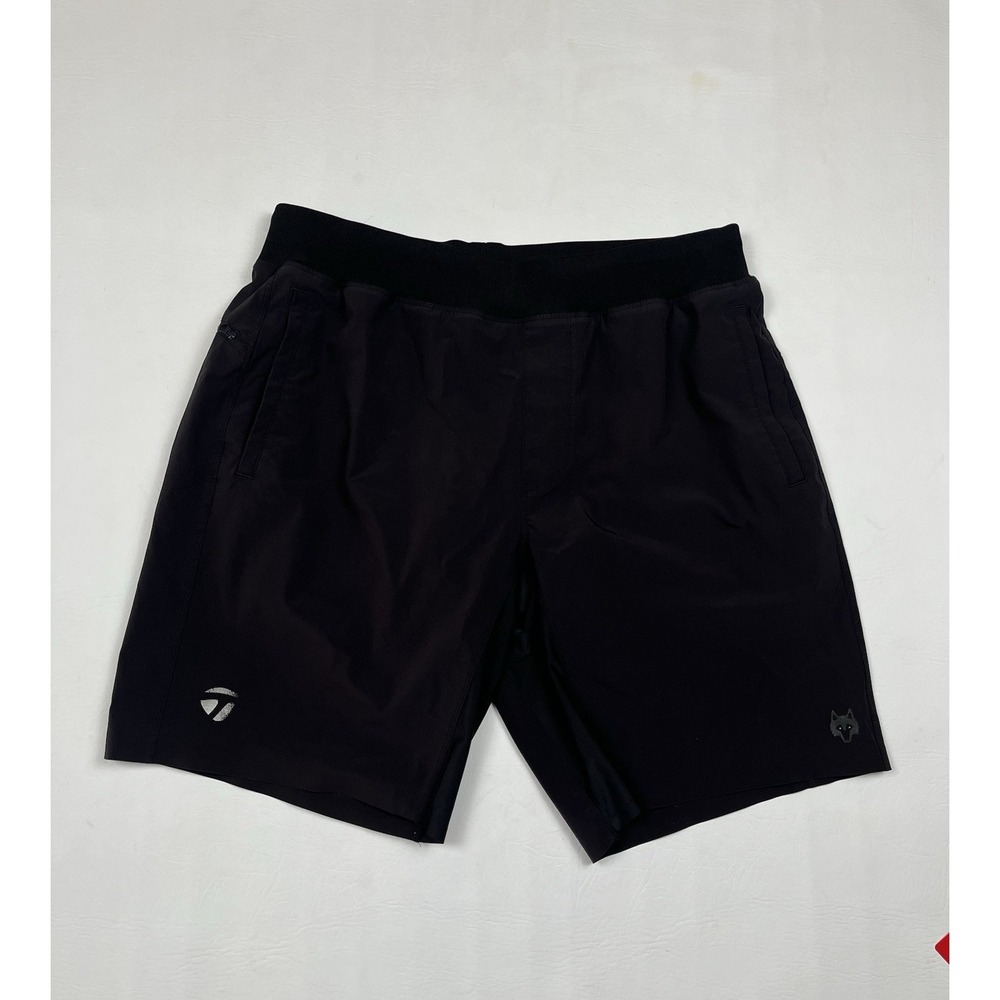 Greyson Fulton Workout Shorts Mens XL Black Performance Athletic